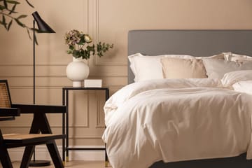 Scarlett Knappad gavel 120 - Grå - Möbler - Säng - Sängtillbehör & sänggavel - Sänggavel