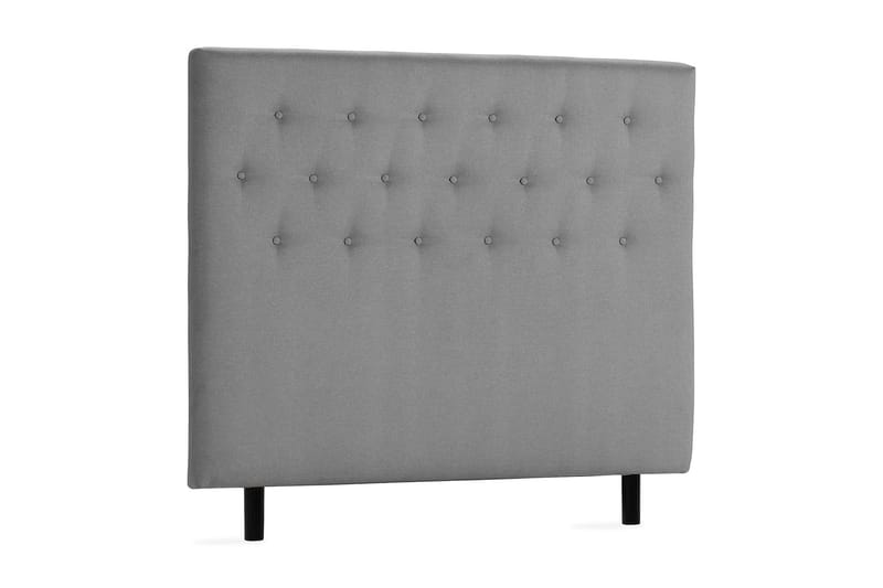 Scarlett Knappad gavel 120 - Grå - Möbler - Säng - Sängtillbehör & sänggavel - Sänggavel
