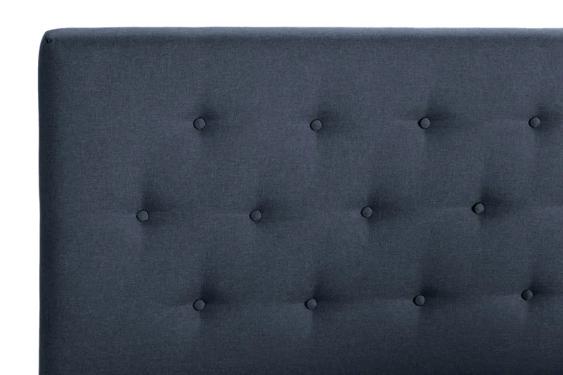 Scarlett Knappad gavel 140 - Blå - Möbler - Säng - Sängtillbehör & sänggavel - Sänggavel