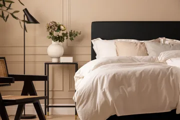 Scarlett Knappad gavel 90 - Svart - Möbler - Säng - Sängtillbehör & sänggavel - Sänggavel