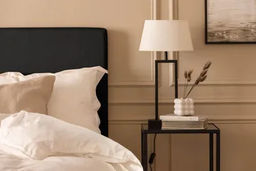 Scarlett Knappad gavel 90 - Svart - Möbler - Säng - Sängtillbehör & sänggavel - Sänggavel