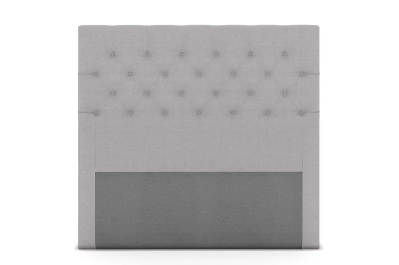 Select Djuphäftad Sänggavel 140 cm, Ljusgrå