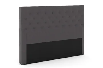 Select Djuphäftad Sänggavel 180 cm - Mörkgrå - Möbler - Säng - Sängtillbehör & sänggavel - Sänggavel