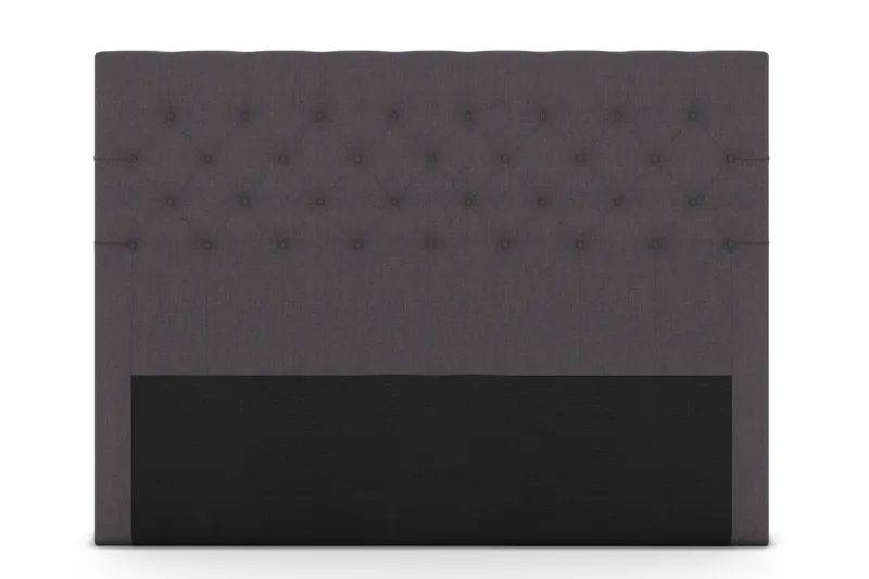 Select Djuphäftad Sänggavel 180 cm - Mörkgrå - Möbler - Säng - Sängtillbehör & sänggavel - Sänggavel