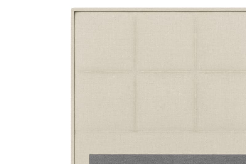 Select Rutig Sänggavel 140 cm - Beige - Möbler - Säng - Sängtillbehör & sänggavel - Sänggavel