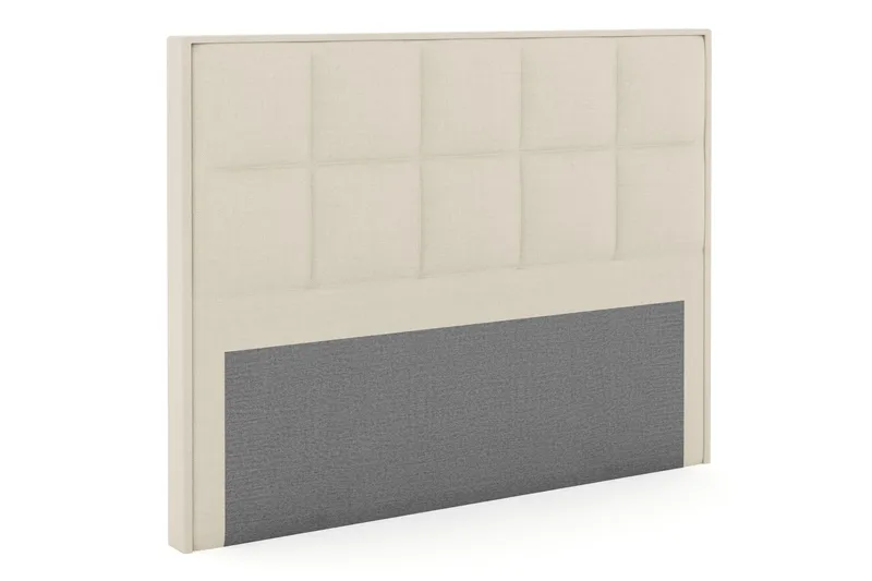 Select Rutig Sänggavel 210 cm - Beige - Möbler - Säng - Sängtillbehör & sänggavel - Sänggavel