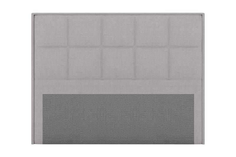 Select Rutig Sänggavel 210 cm, Ljusgrå