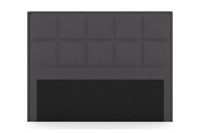 Select Rutig Sänggavel 210 cm - Mörkgrå - Möbler - Säng - Sängtillbehör & sänggavel - Sänggavel