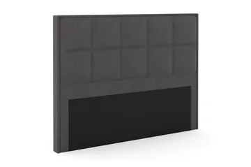 Select Rutig Sänggavel 210 cm - Mörkgrå - Möbler - Säng - Sängtillbehör & sänggavel - Sänggavel