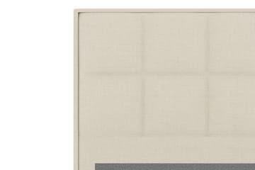 Select Sänggavel 120 cm Rutig - Beige - Möbler - Säng - Sängtillbehör & sänggavel - Sänggavel