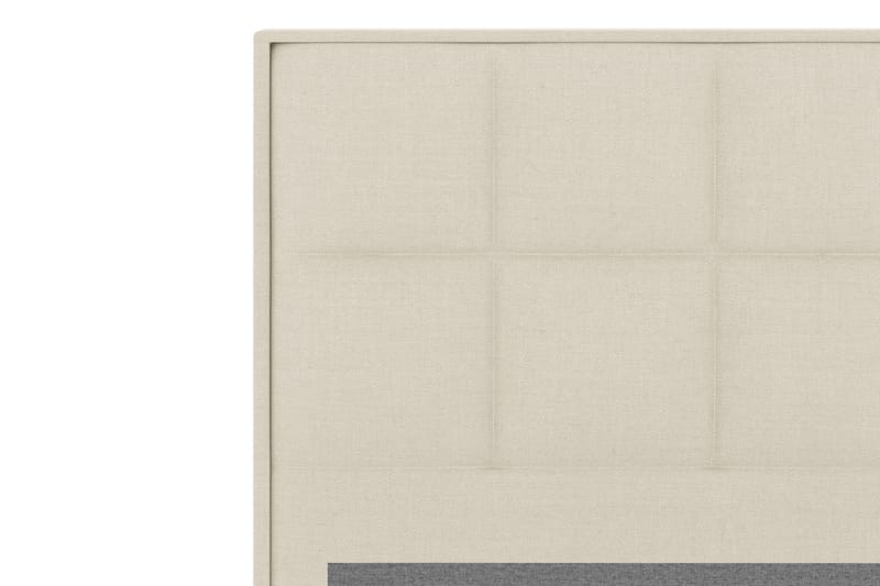 Select Sänggavel 120 cm Rutig - Beige - Möbler - Säng - Sängtillbehör & sänggavel - Sänggavel