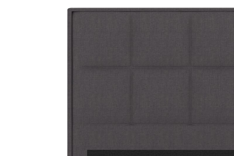 Select Sänggavel 120 cm Rutig - Mörkgrå - Möbler - Säng - Sängtillbehör & sänggavel - Sänggavel