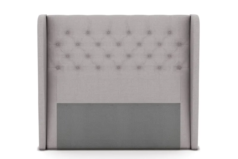 Select Sänggavel 140 cm med Sidor, Ljusgrå