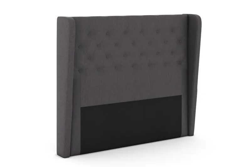 Select Sänggavel 140 cm med Sidor - Mörkgrå - Möbler - Säng - Sängtillbehör & sänggavel - Sänggavel