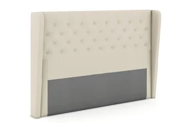 Select Sänggavel 180 cm med Sidor - Beige - Möbler - Säng - Sängtillbehör & sänggavel - Sänggavel
