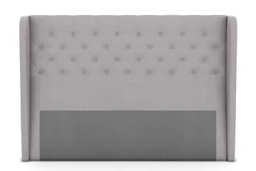 Select Sänggavel 210 cm med Sidor - Ljusgrå - Möbler - Säng - Sängtillbehör & sänggavel - Sänggavel