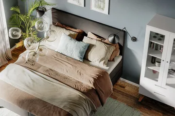 Sleepy Sänggavel 180 cm - Svart - Möbler - Säng - Sängtillbehör & sänggavel - Sänggavel