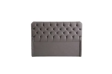 Sänggavel Sorang Grå - 100 x 130 x 12 cm - Möbler - Säng - Sängtillbehör & sänggavel - Sänggavel