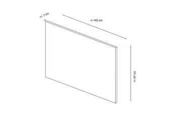 Sänggavel Sudamal Beige - 162 x 7 x 97 cm - Möbler - Säng - Sängtillbehör & sänggavel - Sänggavel