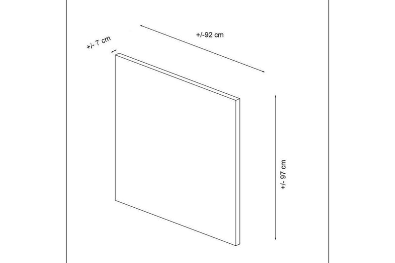 Sänggavel Sudamal Beige - 92 x 7 x 97 cm - Möbler - Säng - Sängtillbehör & sänggavel - Sänggavel