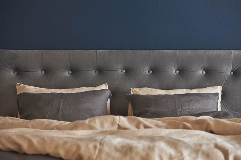 Wall Sänggavel 181x61 cm - Grå - Möbler - Säng - Sängtillbehör & sänggavel - Sänggavel