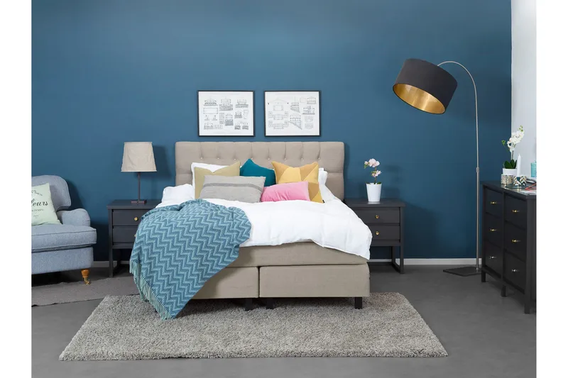 Wynne Sänggavel 160 cm - Beige - Möbler - Säng - Sängtillbehör & sänggavel - Sänggavel