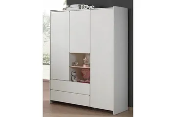 Spjälsäng med Byrå Bytesskiva garderob Bokhylla Kiddy 3-dörrars - 3-dörrars - Möbler - Säng - Sängtillbehör & sänggavel - Sängförvaring