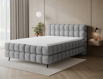 Sabeno Sängpaket Bubblig Kontinentalsäng med förvaring 140x200 cm - Calmora 04 - Möbler - Säng - Kontinentalsäng