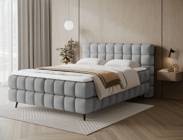 Sabeno Sängpaket Bubblig Kontinentalsäng med förvaring 140x200 cm - Calmora 04 - Möbler - Säng - Kontinentalsäng