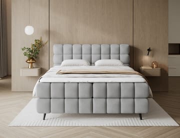 Sabeno Sängpaket Bubblig Kontinentalsäng med förvaring 140x200 cm - Calmora 04 - Möbler - Säng - Kontinentalsäng