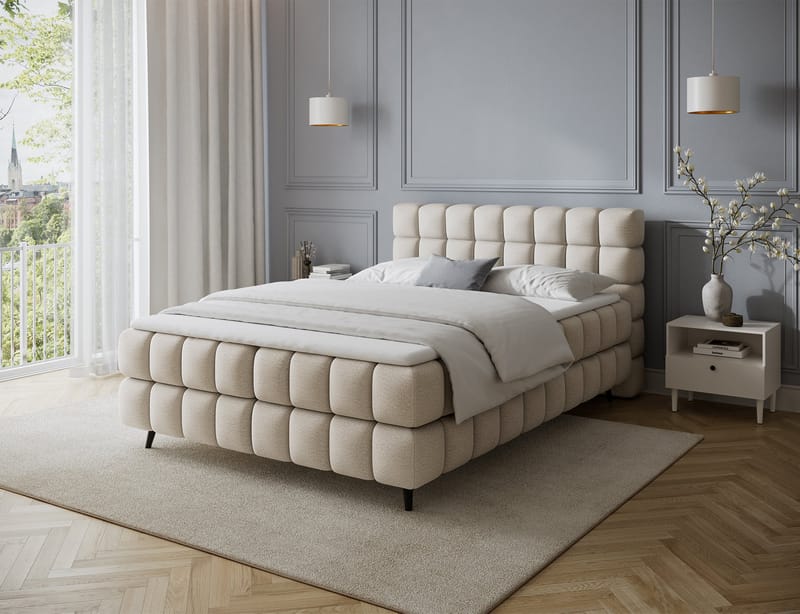 Sabeno Sängpaket Bubblig Kontinentalsäng med förvaring 140x200 cm - Royal 18 - Möbler - Säng - Kontinentalsäng