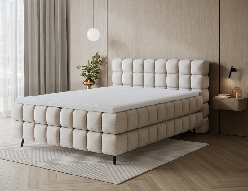 Sabeno Sängpaket Bubblig Kontinentalsäng med förvaring 140x200 cm - Royal 18 - Möbler - Säng - Kontinentalsäng