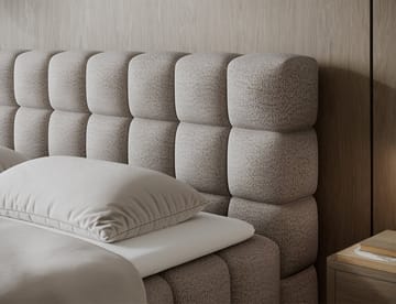 Sabeno Sängpaket Bubblig Kontinentalsäng med förvaring 140x200 cm - svart - Möbler - Säng - Kontinentalsäng
