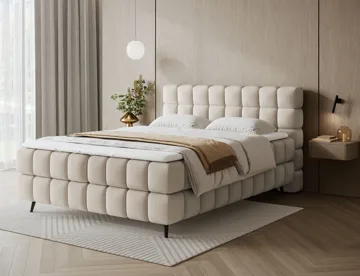 Sabeno Sängpaket Bubblig Kontinentalsäng med förvaring 160x200 cm - Calmora 18 - Möbler - Säng - Kontinentalsäng