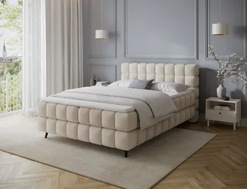 Sabeno Sängpaket Bubblig Kontinentalsäng med förvaring 160x200 cm - Calmora 18 - Möbler - Säng - Kontinentalsäng