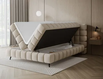 Sabeno Sängpaket Bubblig Kontinentalsäng med förvaring 160x200 cm - Calmora 18 - Möbler - Säng - Kontinentalsäng
