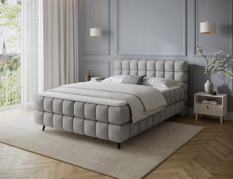 Sabeno Sängpaket Bubblig Kontinentalsäng med förvaring 160x200 cm - Royal 04 - Möbler - Säng - Kontinentalsäng
