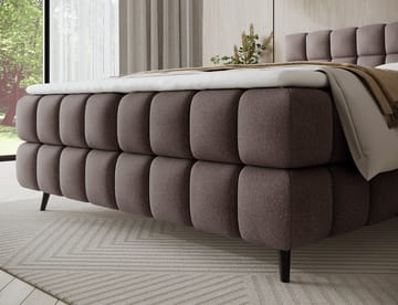 Sabeno Sängpaket Bubblig Kontinentalsäng med förvaring 160x200 cm - Tonall 22 - Möbler - Säng - Kontinentalsäng