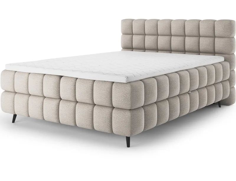 Sabeno Sängpaket Bubblig Kontinentalsäng med förvaring 180x200 cm, Royal 18