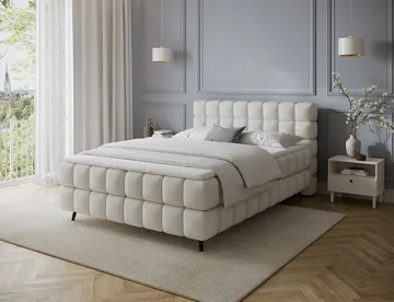 Sabeno Sängpaket Bubblig Kontinentalsäng med förvaring 180x200 cm - svart - Möbler - Säng - Kontinentalsäng