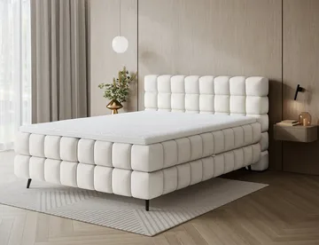Sabeno Sängpaket Bubblig Kontinentalsäng med förvaring 180x200 cm - svart - Möbler - Säng - Kontinentalsäng