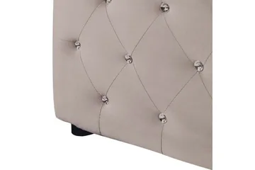 Saleux Sängram 140x200 cm - Taupe - Möbler - Säng - Säng med förvaring