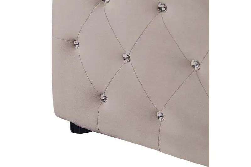 Saleux Sängram 140x200 cm - Taupe - Möbler - Säng - Säng med förvaring