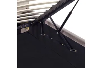 Saleux Sängram 140x200 cm - Taupe - Möbler - Säng - Säng med förvaring