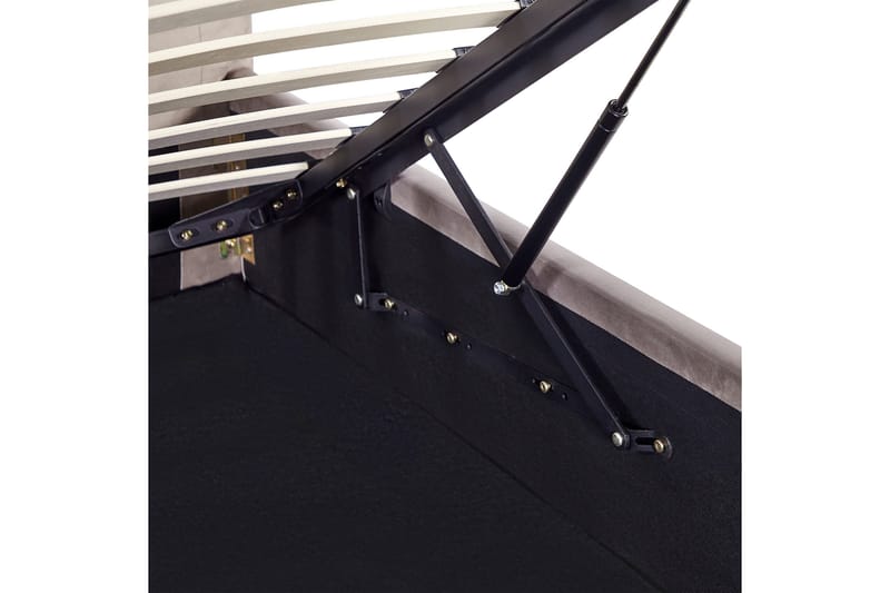 Saleux Sängram 140x200 cm - Taupe - Möbler - Säng - Säng med förvaring