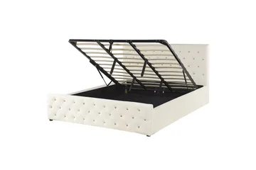 Saleux Sängram 180x200 cm - Beige - Möbler - Säng - Säng med förvaring