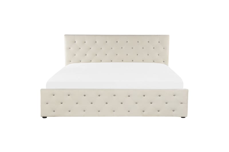 Saleux Sängram 180x200 cm - Beige - Möbler - Säng - Säng med förvaring