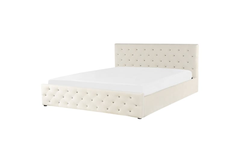 Saleux Sängram 180x200 cm - Beige - Möbler - Säng - Säng med förvaring