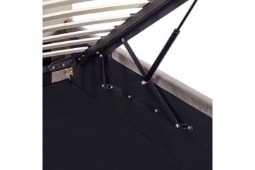 Saleux Sängram 180x200 cm - Taupe - Möbler - Säng - Säng med förvaring