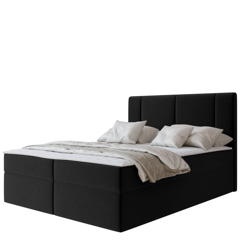 Salricus Sängpaket Kontinentalsäng 140x200 cm med Förvaring